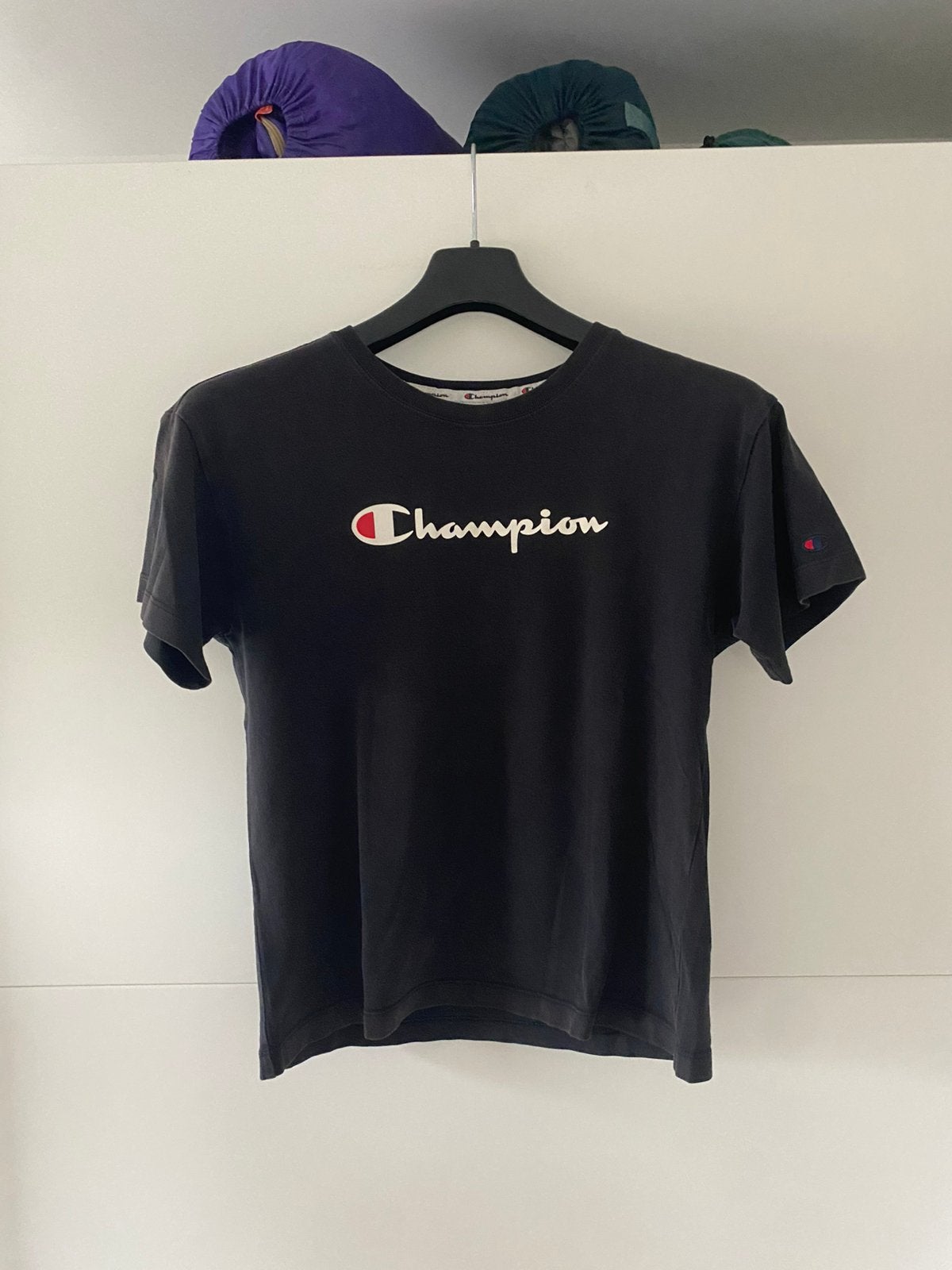 Champion shirt large, Ophalen of Verzenden, Zo goed als nieuw, Jongen, Shirt of Longsleeve