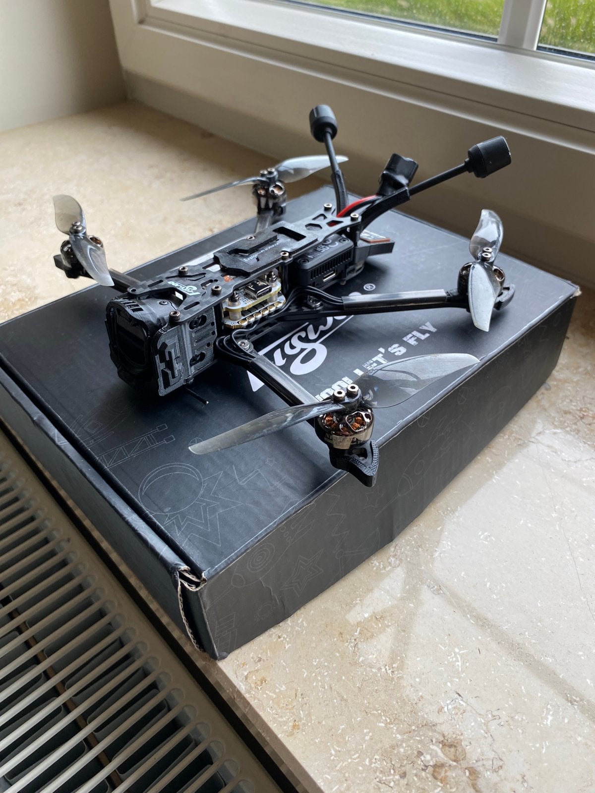 Fpv drone Flywoo explorer LR HD DJI O4 PRO ELRS, Ophalen of Verzenden, Zo goed als nieuw