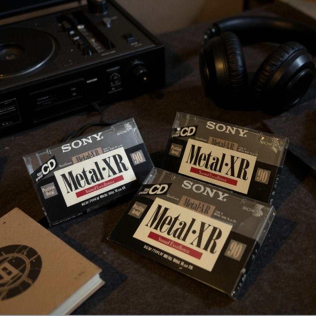Metal-XR van Sony, 2 t/m 25 bandjes, Overige genres, Ophalen of Verzenden, Origineel