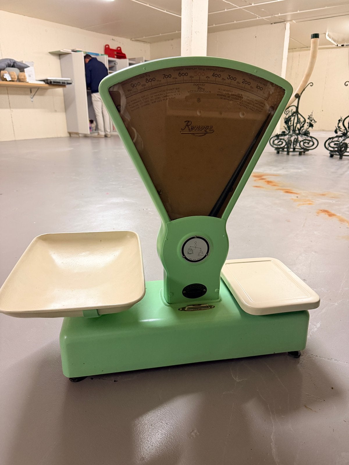 Vintage Renove winkelweegschaal, Ophalen, Zo goed als nieuw, Winkelweegschaal