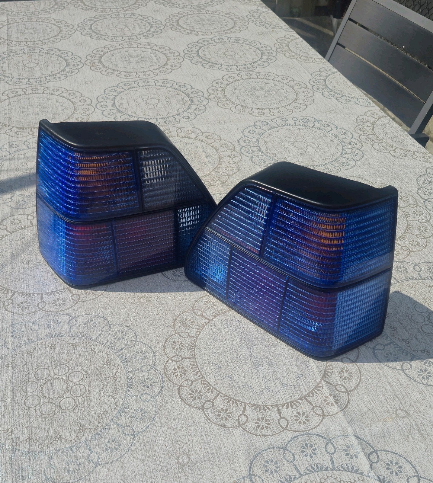 Golf 2 Hella achterlichten blauw, Autos : Pièces & Accessoires, Éclairage, Enlèvement ou Envoi, Utilisé, Volkswagen