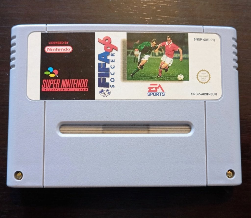 FIFA 96 — Super Nintendo (SNES), Games en Spelcomputers, Ophalen of Verzenden, Zo goed als nieuw, Sport