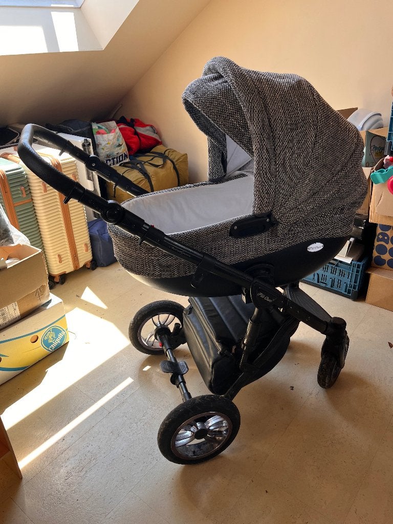 Kinderwagen P’tit Chou 3-in-1, Enfants & Bébés, Autres marques, Tige de poussée réglable, Comme neuf, Enlèvement