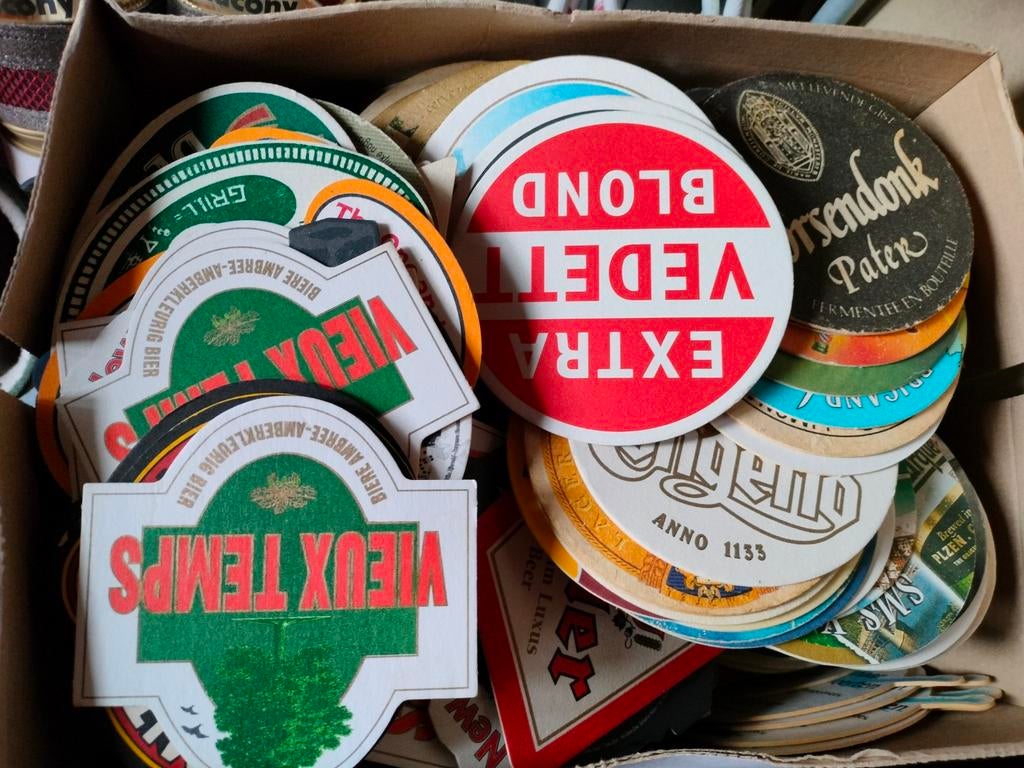 Bierviltjes nr 3, Ophalen