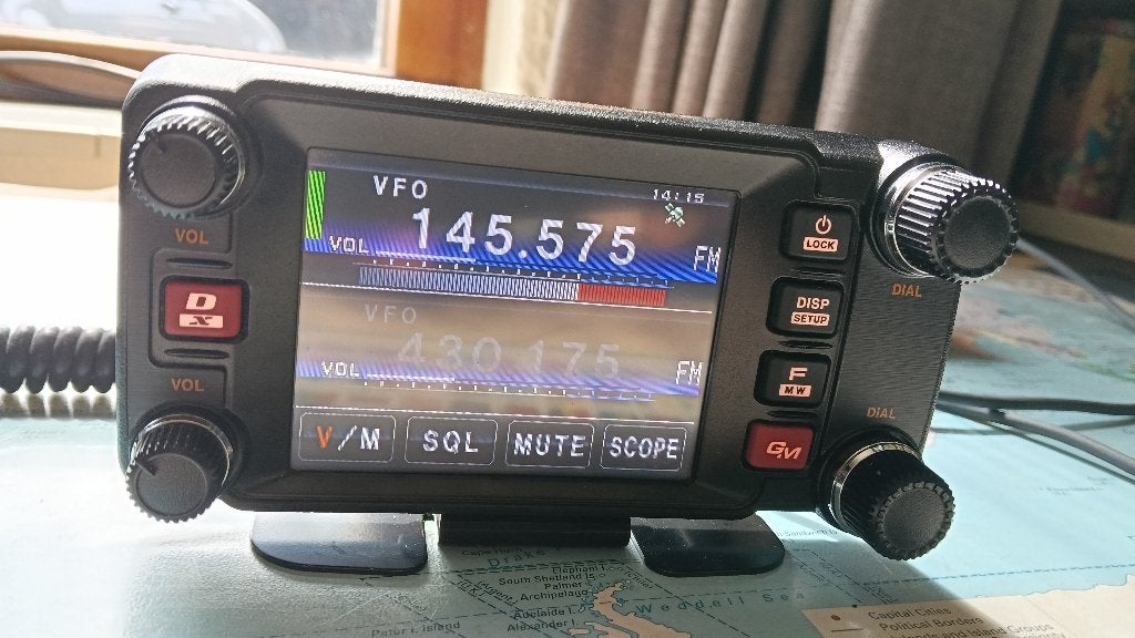 Yaesu FTM-400XDR/DE VHF/UHF Transceiver, Telecommunicatie, Ophalen of Verzenden, Zo goed als nieuw, Zender en Ontvanger