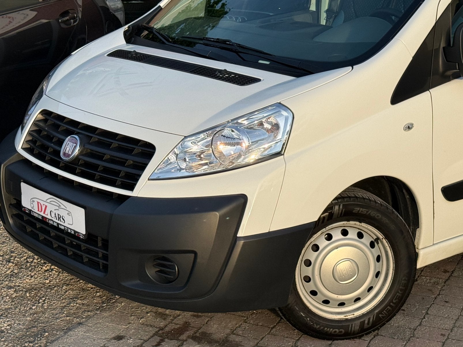 FIAT SCUDO 1.6HDI 90PK |BTW | 2X ELEK. RAMEN | 3 PLAATSEN |, Auto's, Zwart, 4 cilinders, 1600 cc, Wit