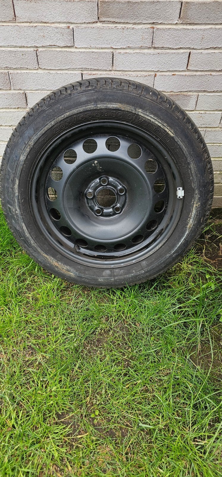 Reservewiel VW Golf 4 – 205/55 R16 – 5x100 – volwaardig, Auto diversen, Auto-accessoires, Gebruikt, Ophalen