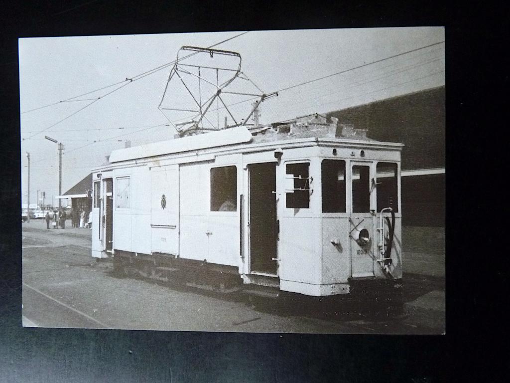 SNCV - Fourgon-Moteur Godarville, Collections, Enlèvement ou Envoi, Comme neuf, Tram, Carte ou Gravure