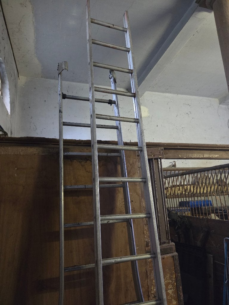Grande échelle double, Bricolage & Construction, Échelles & Escaliers, Enlèvement, Utilisé, Échelle, 4 mètres ou plus