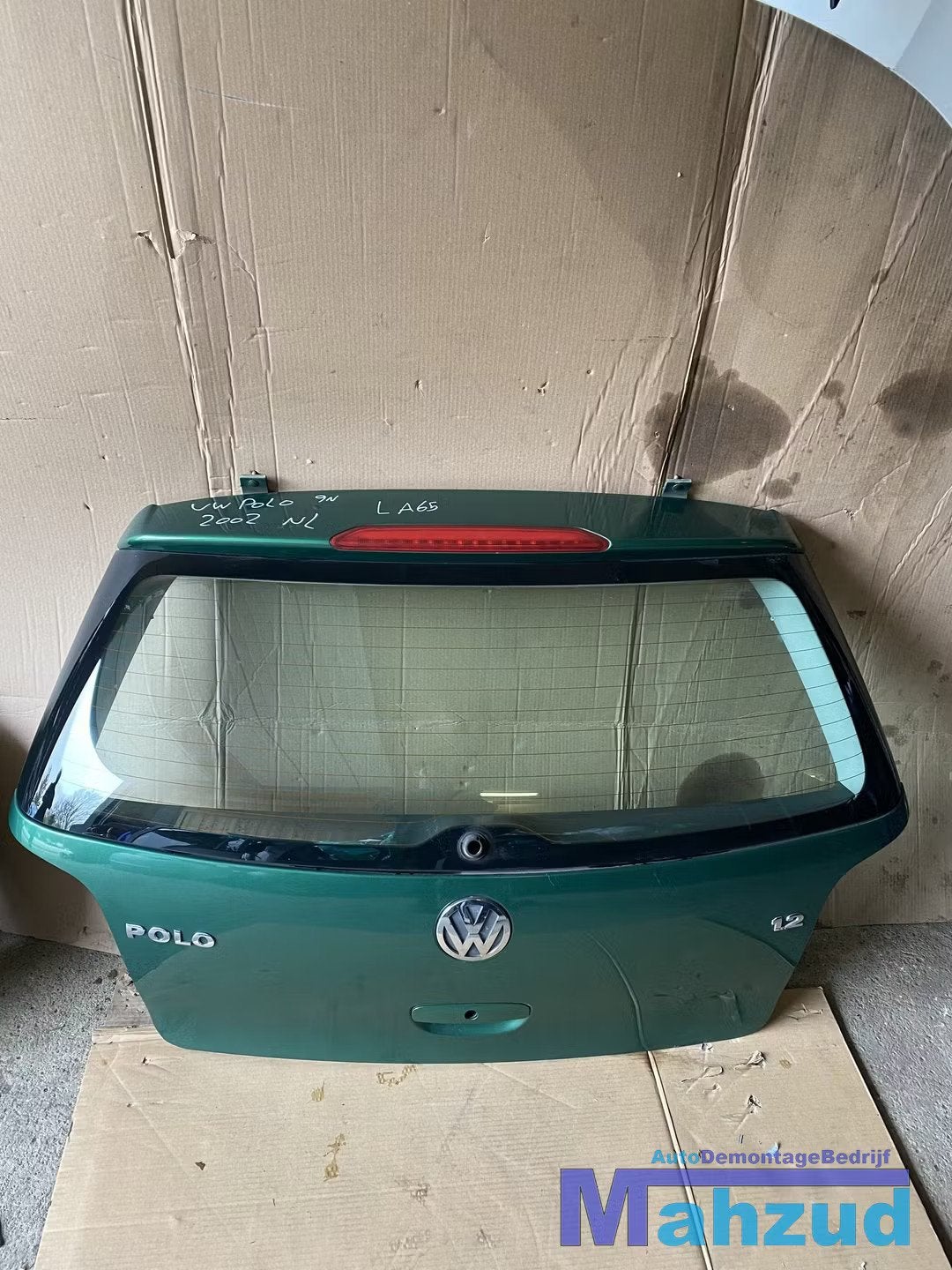 VW POLO 9N Groen LA6S Achterklep achterdeur, Gebruikt, Volkswagen AG, Vw@volkswagen.de, Achter