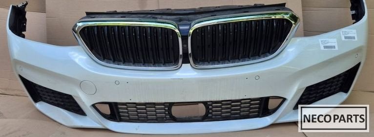 BMW 6 SERIE GRAN TURISMO M VOORBUMPER COMPLEET ORIGINEEL!!!, -, Utilisé, Avant, -