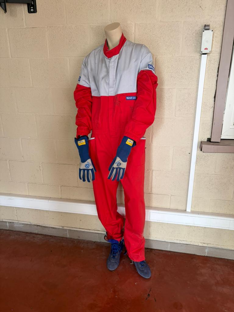 Kart overall sparco/handschoenen/schoenen en pop, Ophalen, Zo goed als nieuw, Kart