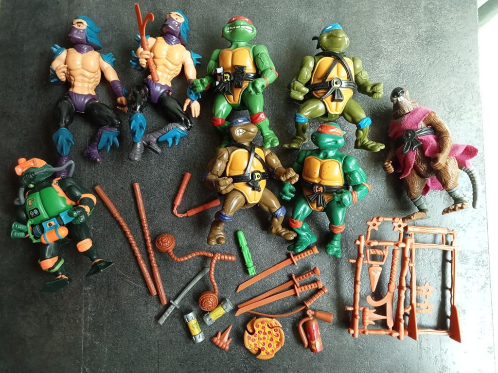 Ninja Turtles 1988, Ophalen of Verzenden, Gebruikt