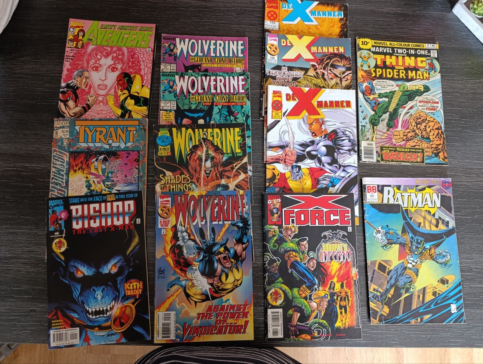 Comics Marvel, Enlèvement