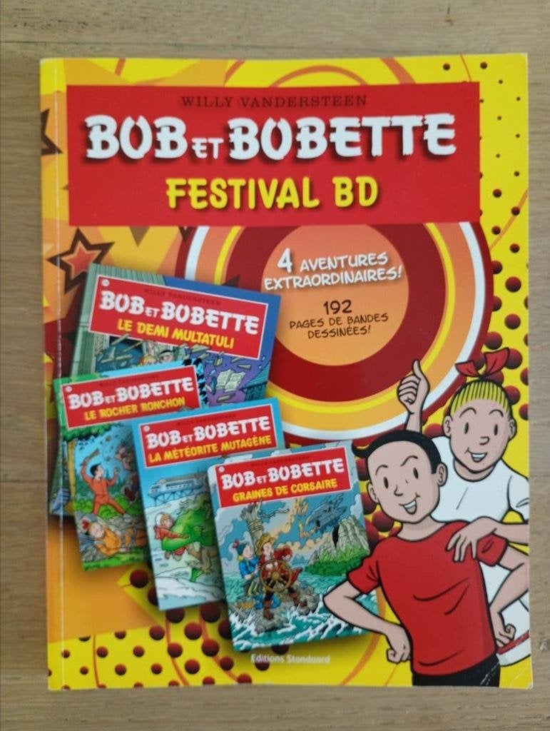 Bob et Bobette Pub Lidl 4 aventures, Enlèvement ou Envoi, Willy Vandersteen, Une BD, Utilisé