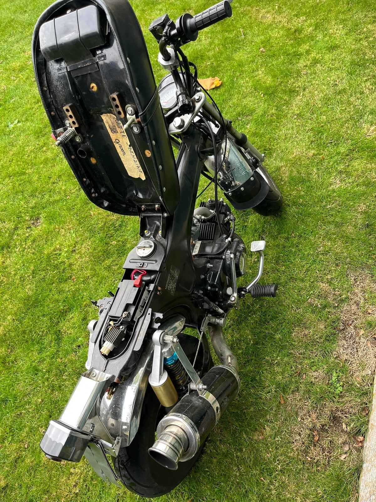Dax 86cc, Fietsen en Brommers, Ophalen, 86 cc, Zo goed als nieuw, 4 versnellingen