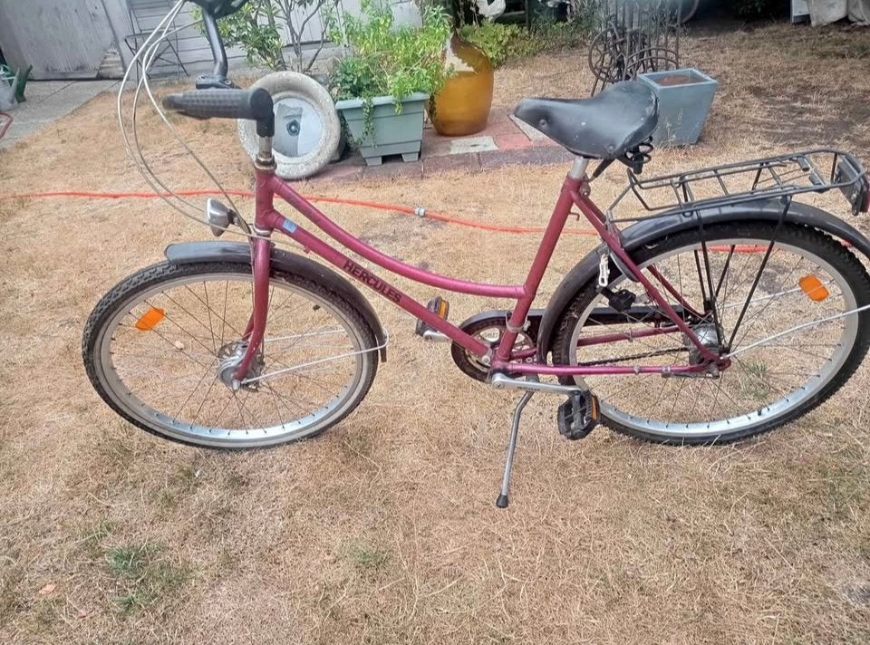 Dames fiets, Fietsen en Brommers, Ophalen, Terugtraprem, Gebruikt, 50 tot 53 cm