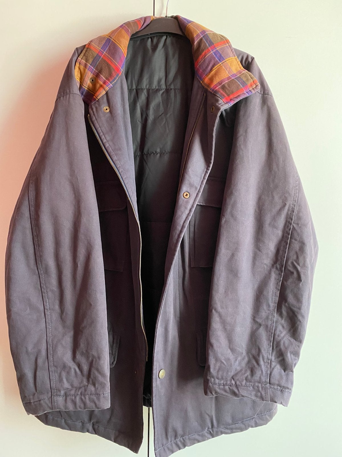 Veste/Parka d’hiver grise 100% Coton taille 54/56, prix 25€, Vêtements | Hommes, Enlèvement ou Envoi, Comme neuf, Taille 52/54 (L)