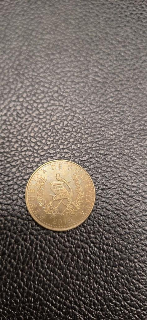 2#     Guatemala 1 Quetzal 2019, Postzegels en Munten, Munten | Amerika, Ophalen of Verzenden