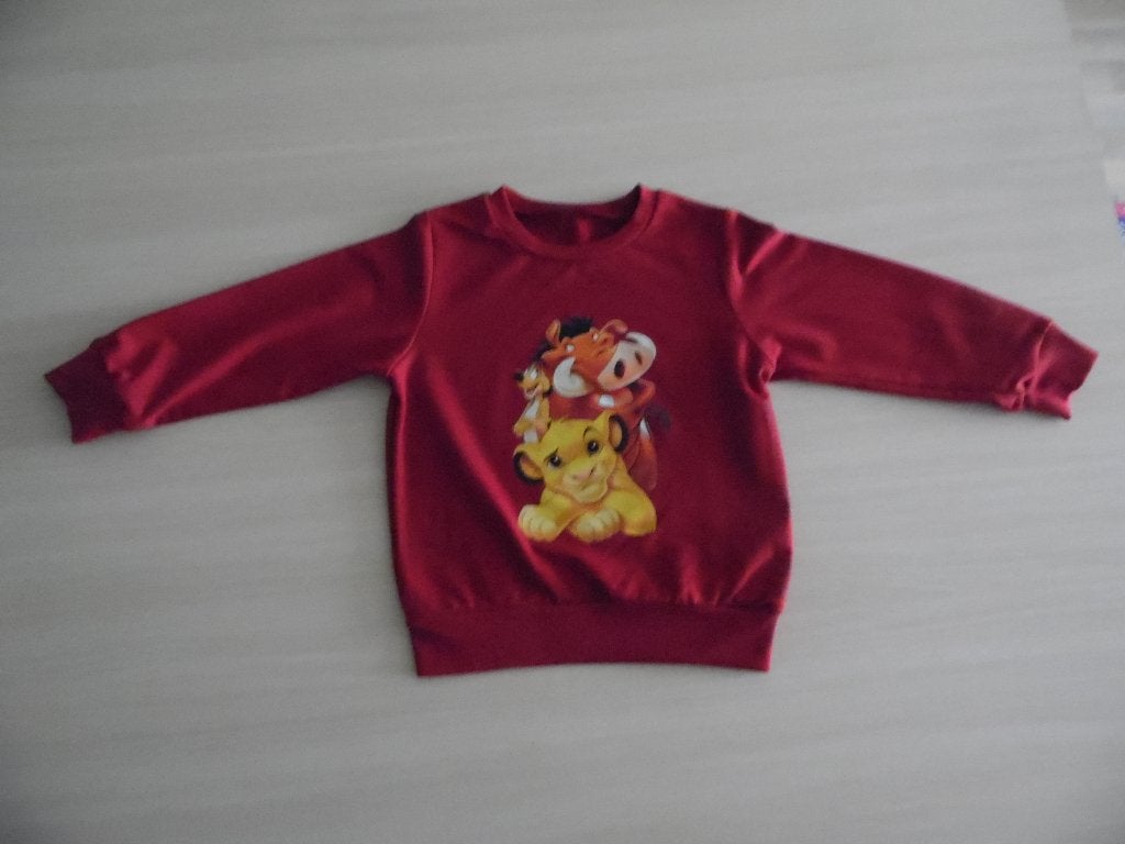 SWEAT LE ROI LION DISNEY    NEUF, Garçon, Enlèvement ou Envoi, Pull ou Veste, Neuf