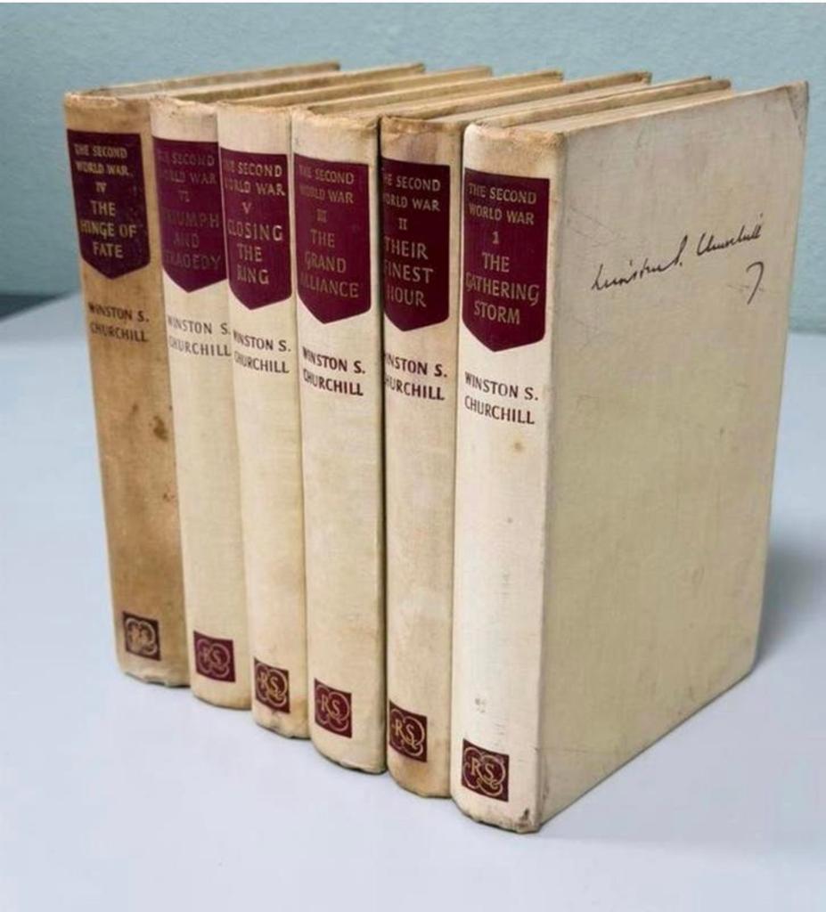 Winston Churchill La Seconde Guerre mondiale, 6 vol complet, Enlèvement ou Envoi, Deuxième Guerre mondiale, Comme neuf