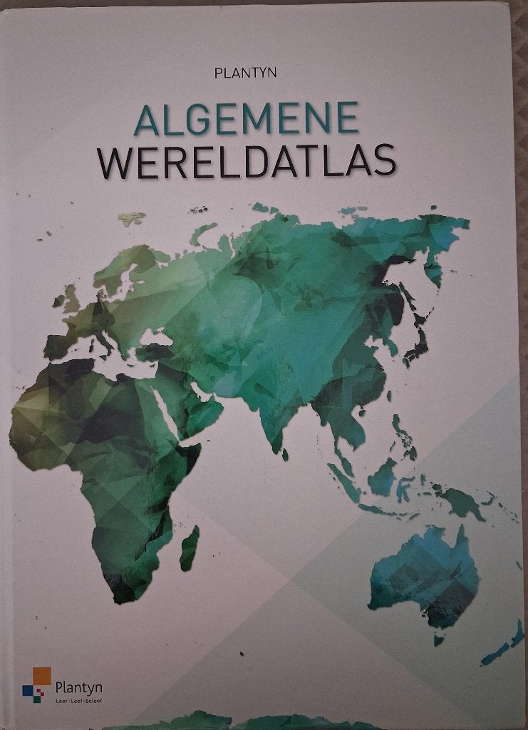 algemene wereldatlas, Livres, Plantyn, Autres atlas, Enlèvement, Monde