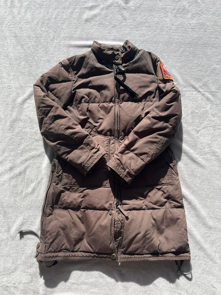 Jas met parajumpers, Kleding | Heren, Ophalen of Verzenden, Gedragen, Maat 46 (S) of kleiner, Bruin