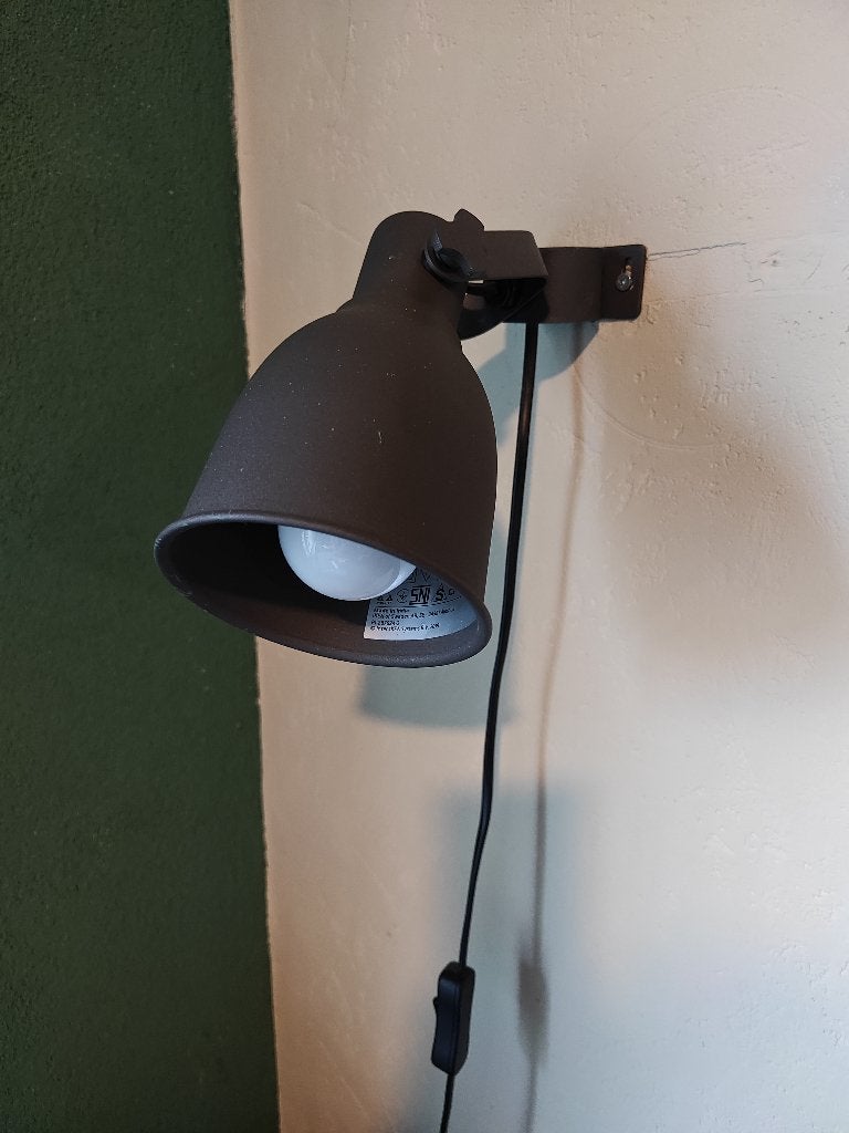 2 wandspotjes, Maison & Meubles, Lampes | Spots, Spot encastrable ou Spot mural, Enlèvement, Métal, IKEA