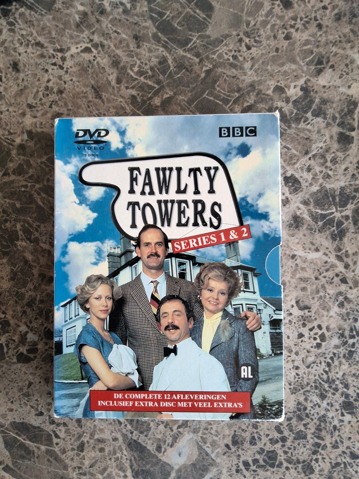 FAWLTY TOWERS dvd, Cd's en Dvd's, Ophalen, Zo goed als nieuw, Extra's, Nederlands