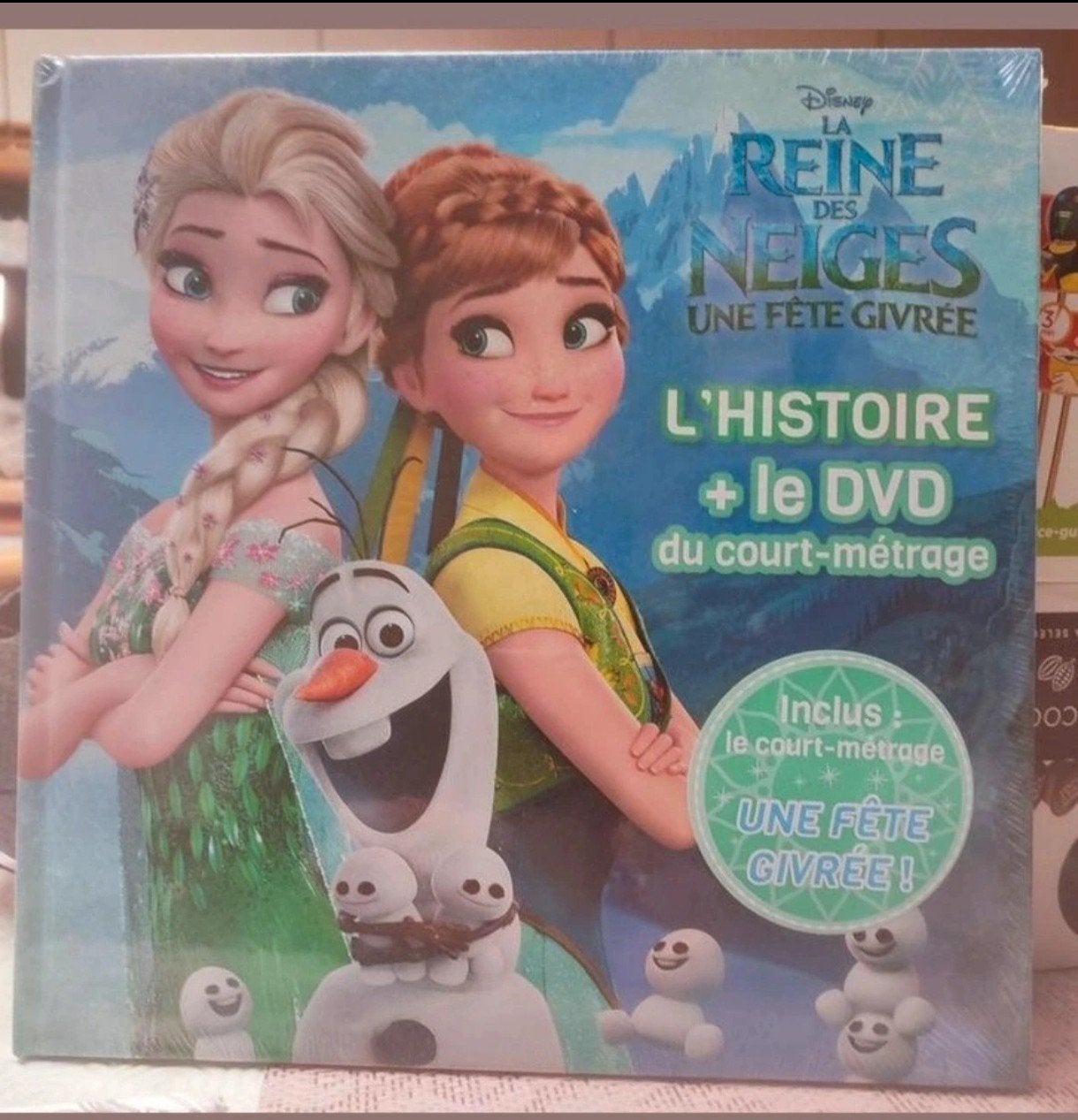 Livre et DVD La reine des neiges, Enlèvement ou Envoi, Neuf, dans son emballage, À partir de 10 ans, Fable ou Conte (de fées)
