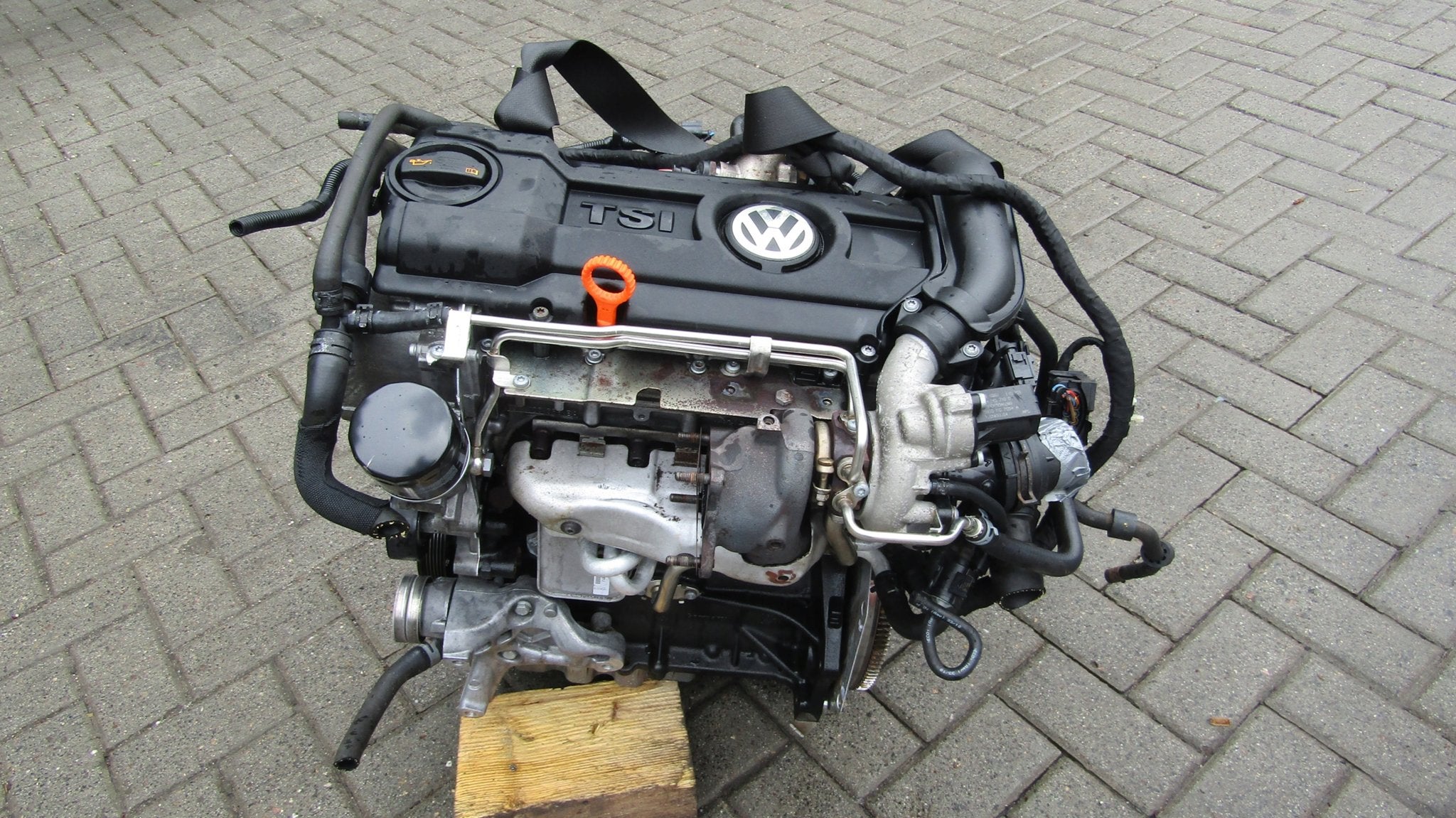 Moteur CAXC Complet AUDI SUPERB SEAT LEON ALTEA A3 VW GOLF, Verzenden, Gebruikt, Overige automerken