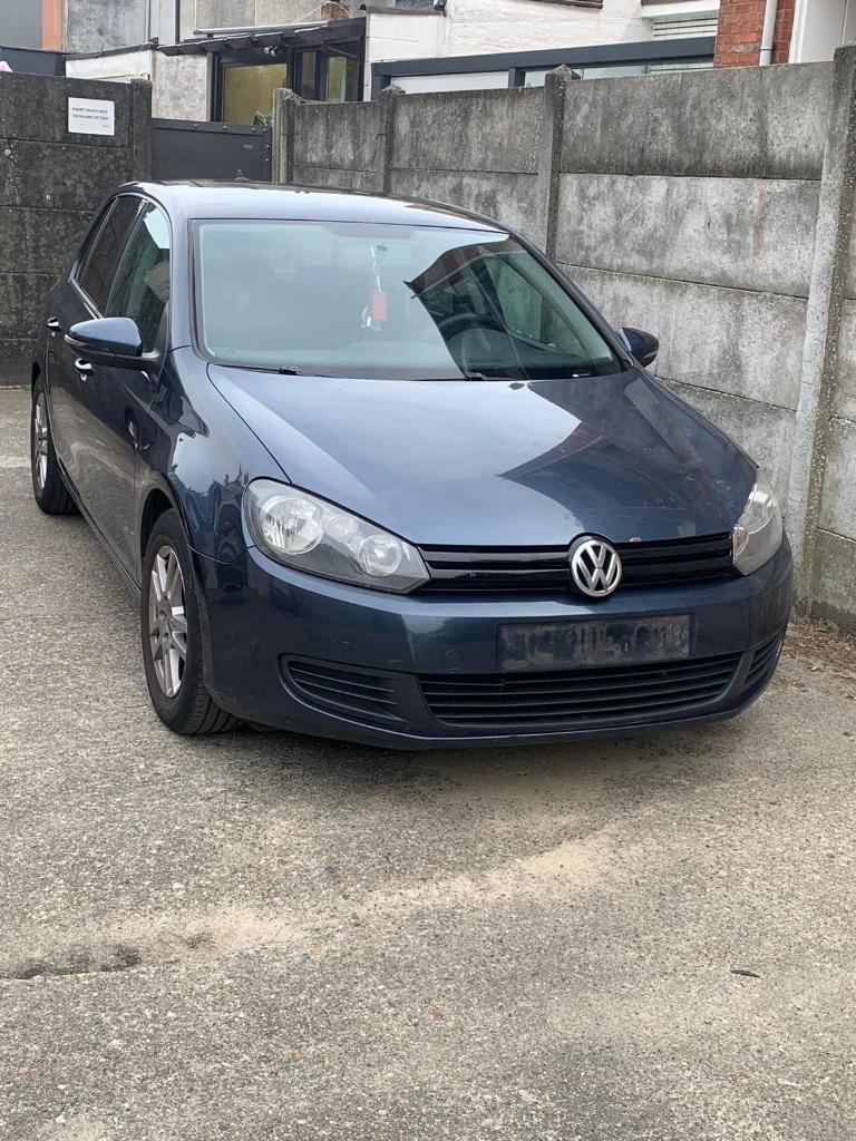 Golf 6 1.6 tdi, Autos, Euro 5, Boîte manuelle, Noir, 5 portes