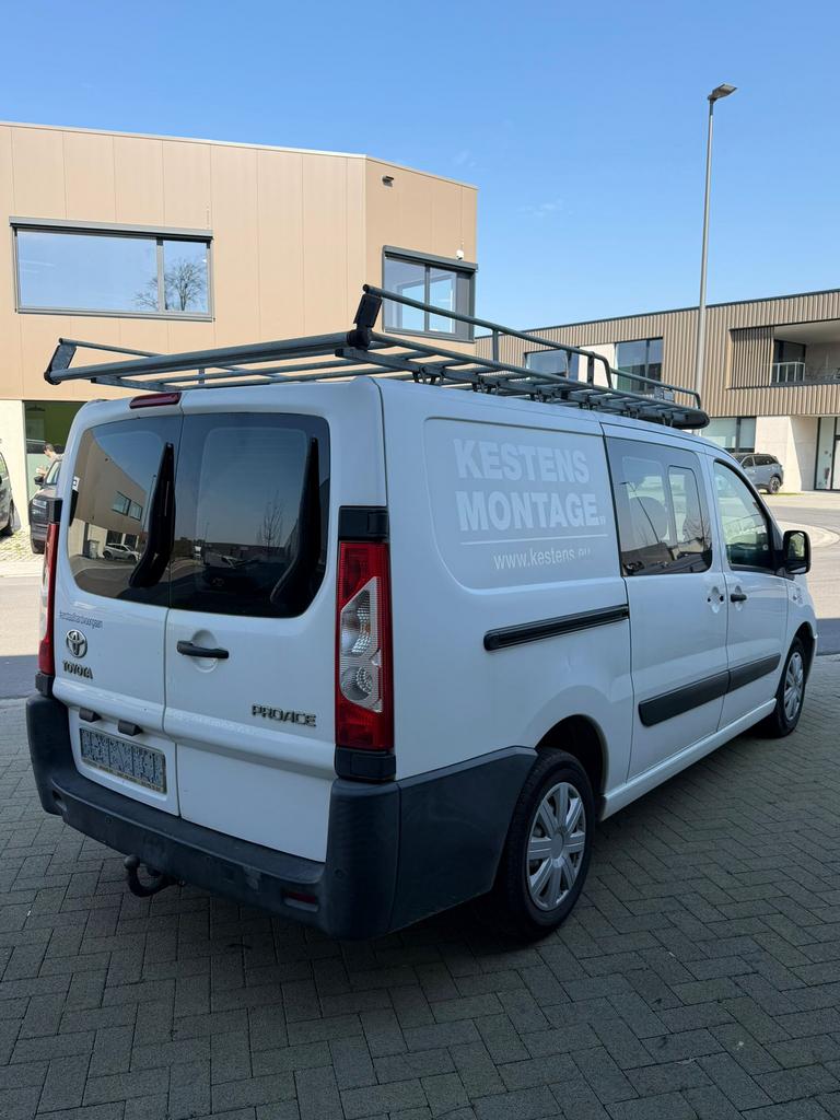 Toyota Proace 2.0d 2016 à cabine double 6 personnes !, Autos, Camionnettes & Utilitaires, Achat, Entreprise, Toyota, Porte coulissante