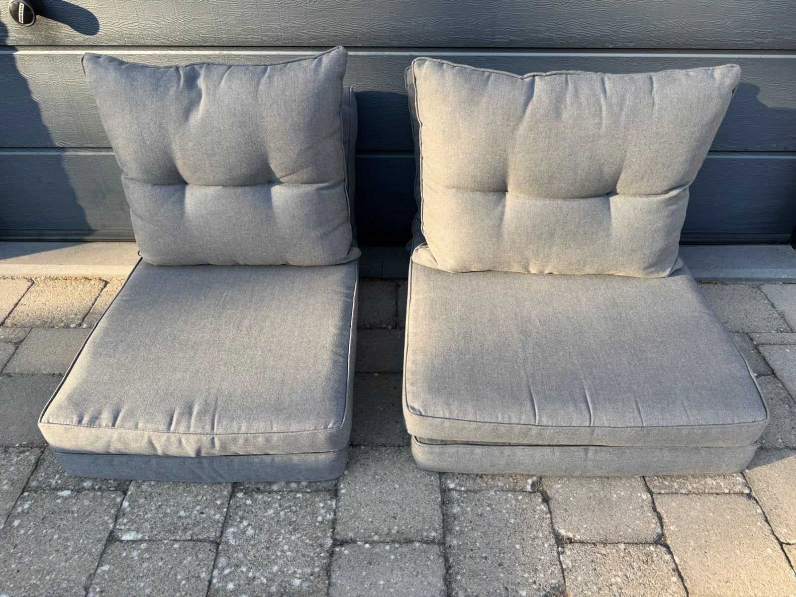 Coussins de lounge/coussins en palette - lot de 8, Enlèvement, Comme neuf, 4 places
