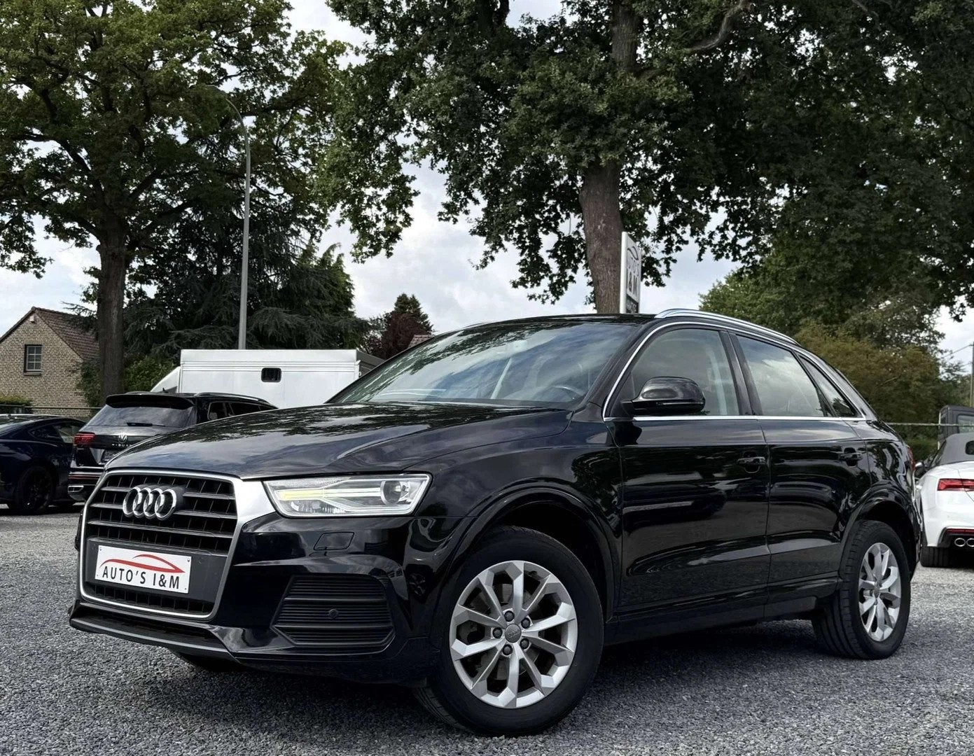 Audi Q3 1.4 TFSI 2016 Leder Navi CruiseC. Led Garantie!, Gebruikt, 4 cilinders, Zwart, Leder