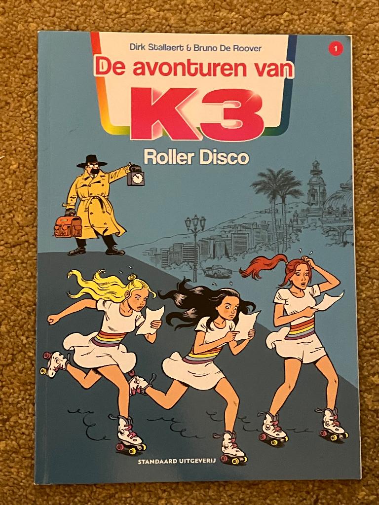 De avonturen van K3 - 1 - Roller disco, Eén stripboek, Ophalen of Verzenden, Gelezen