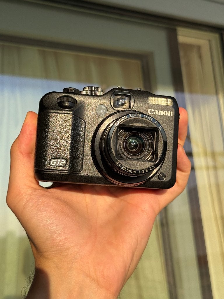 Canon Powershot G12 - Excellent état, Canon, 4 à 7 fois, Stabilisation d'image, Appareil photo compact