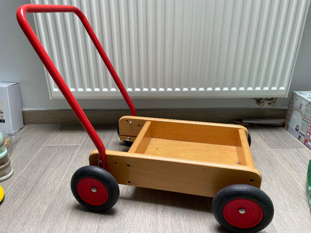 Loopwagen/ loopkar hout, Kinderen en Baby's, Ophalen