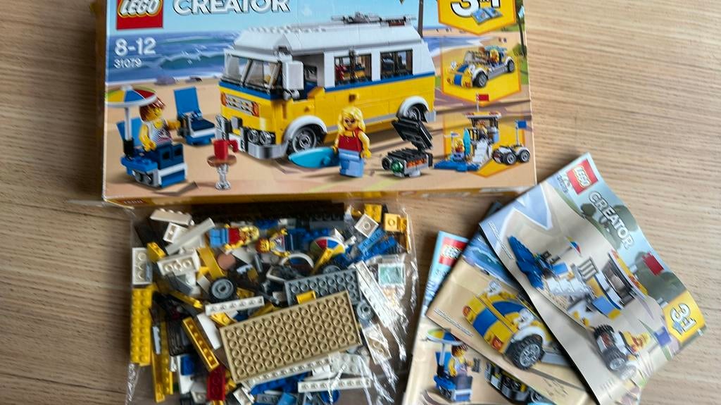 Lego Creator (3 in 1) 31079, complet, Enlèvement ou Envoi, Utilisé, Ensemble complet