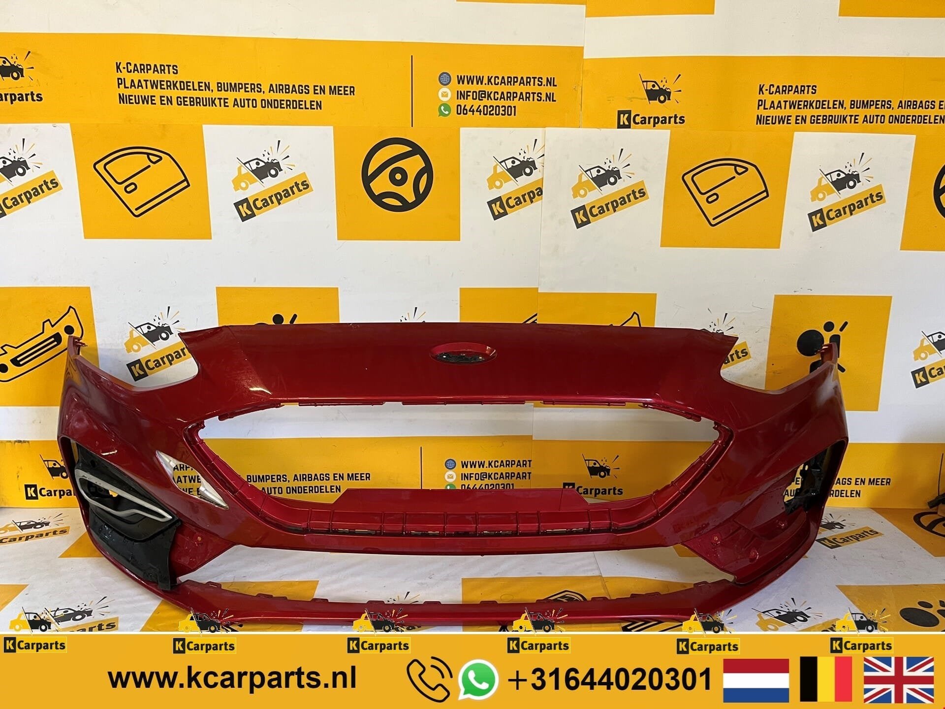 Voorbumper Ford Focus IV ST LINE MK4 JX7B-17757-S 2018+, Info@fabrikant.eu, Bumper, Fabrikant BV, Gebruikt