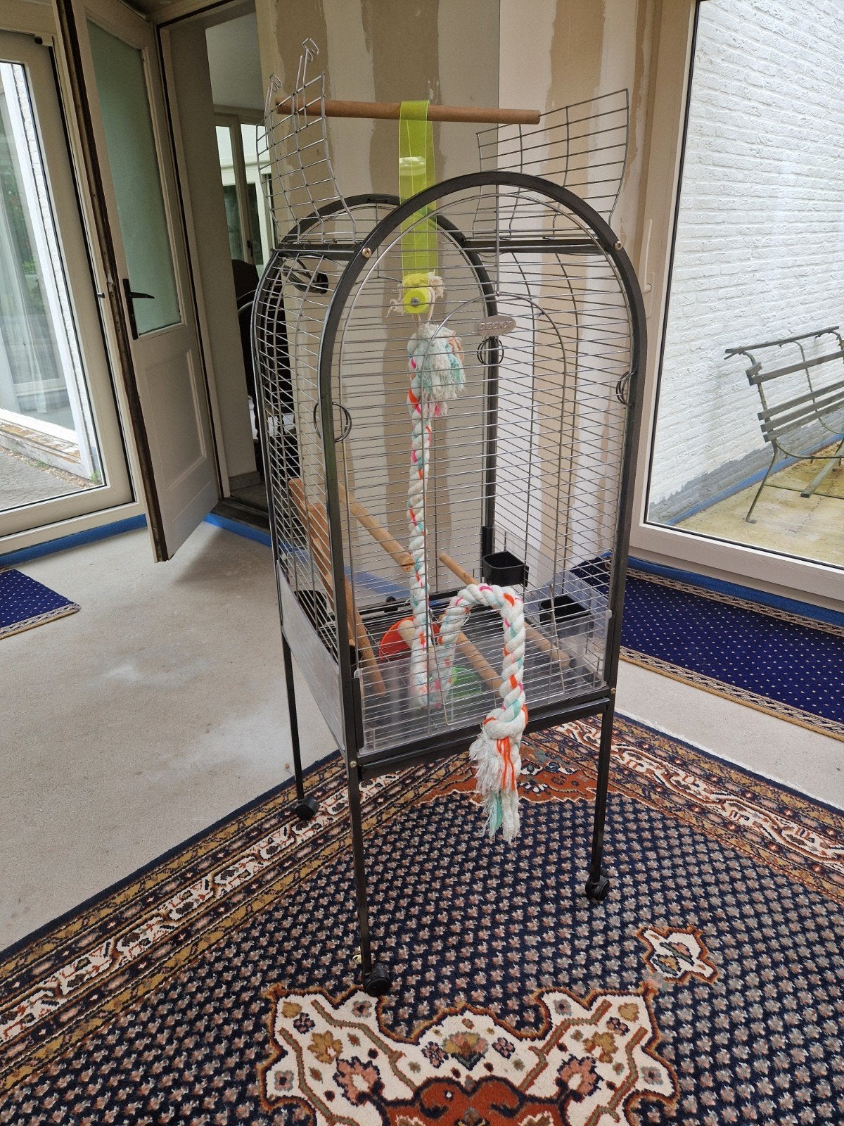 Vogelkooi voor (grote) parkieten / papegaai, Dieren en Toebehoren, Ophalen, Vogelkooi
