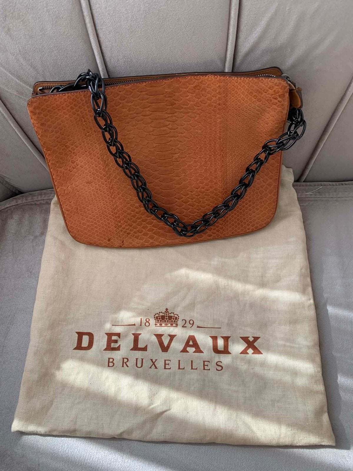 Sac delvaux, Bijoux, Sacs & Beauté, Enlèvement ou Envoi, Utilisé