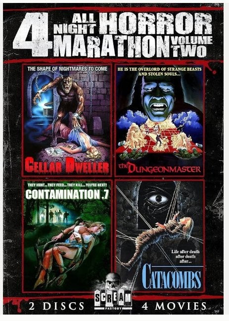 4 All Night Horror Marathon Volume Two (Sealed), Cd's en Dvd's, Import, Engels, Verzenden, Overige genres