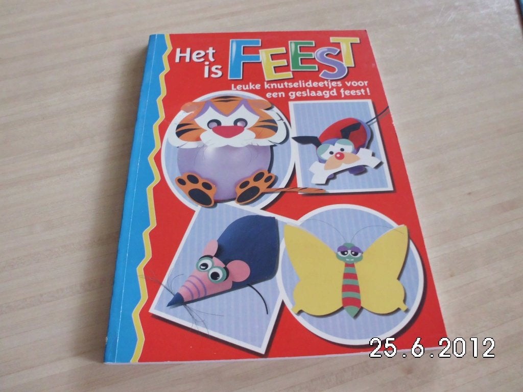Boek "Het is Feest" en Boek "Raadselboek".  NIEUW., Kinderen en Baby's, Speelgoed | Educatief en Creatief, Nieuw, Knutselen, Ophalen of Verzenden