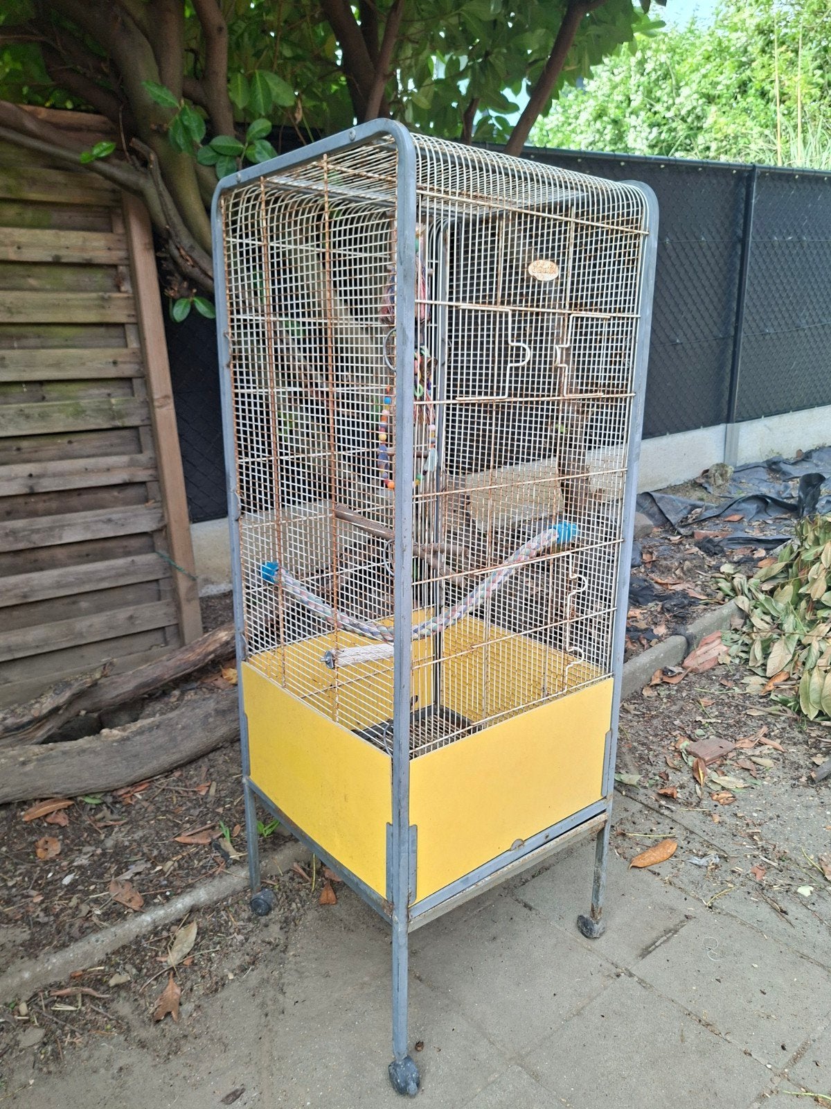 Praktische vogelkooi, Dieren en Toebehoren, Ophalen, Gebruikt, Vogelkooi