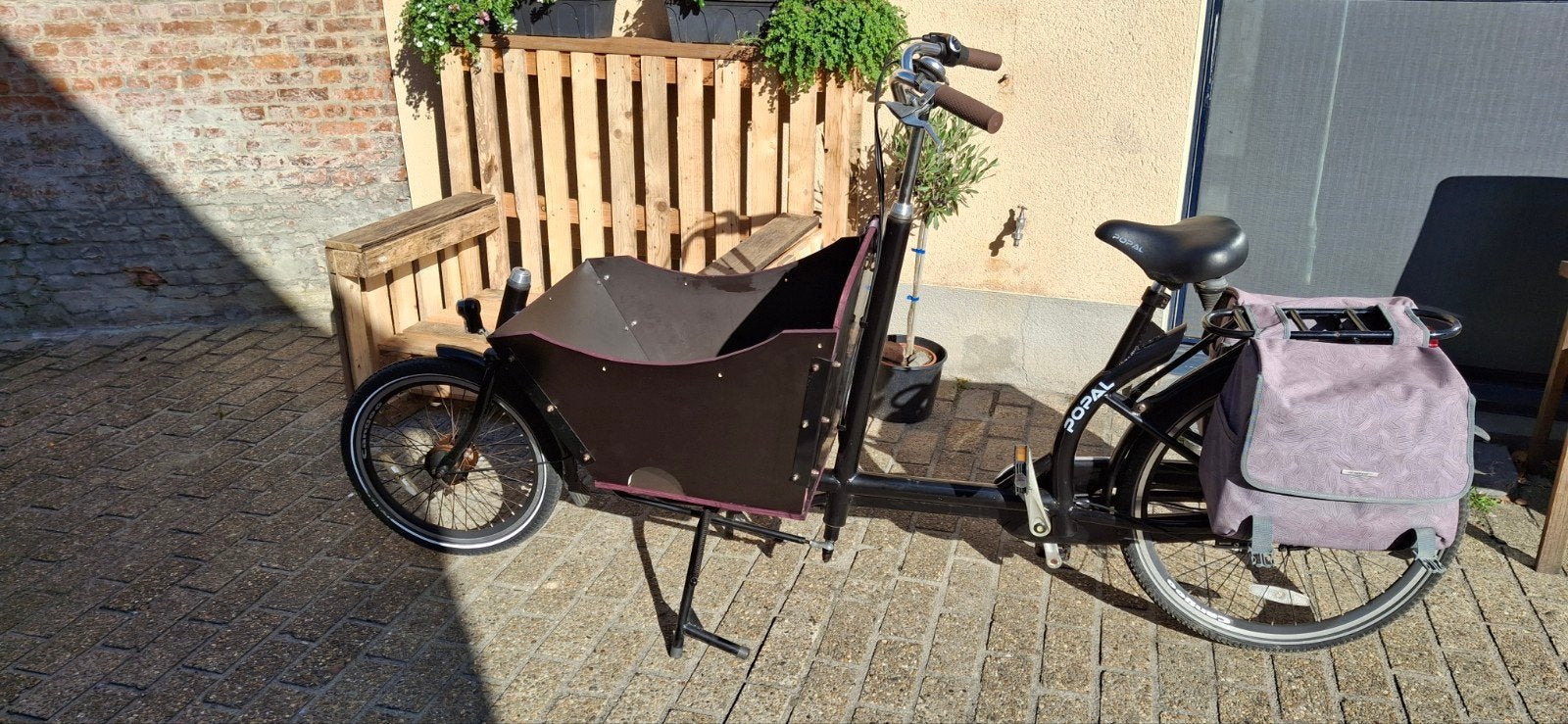 Popal bakfiets, Ophalen, Zo goed als nieuw