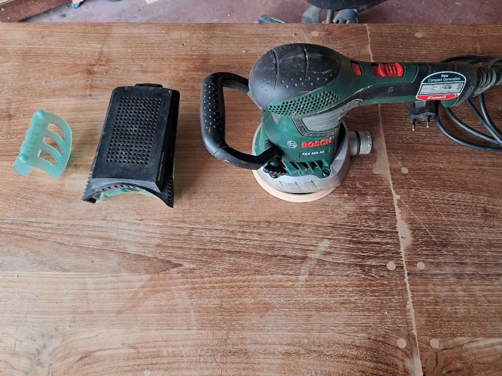 Schuur en polier machine, Ophalen, Gebruikt, Minder dan 700 watt, Haakse handslijpmachine