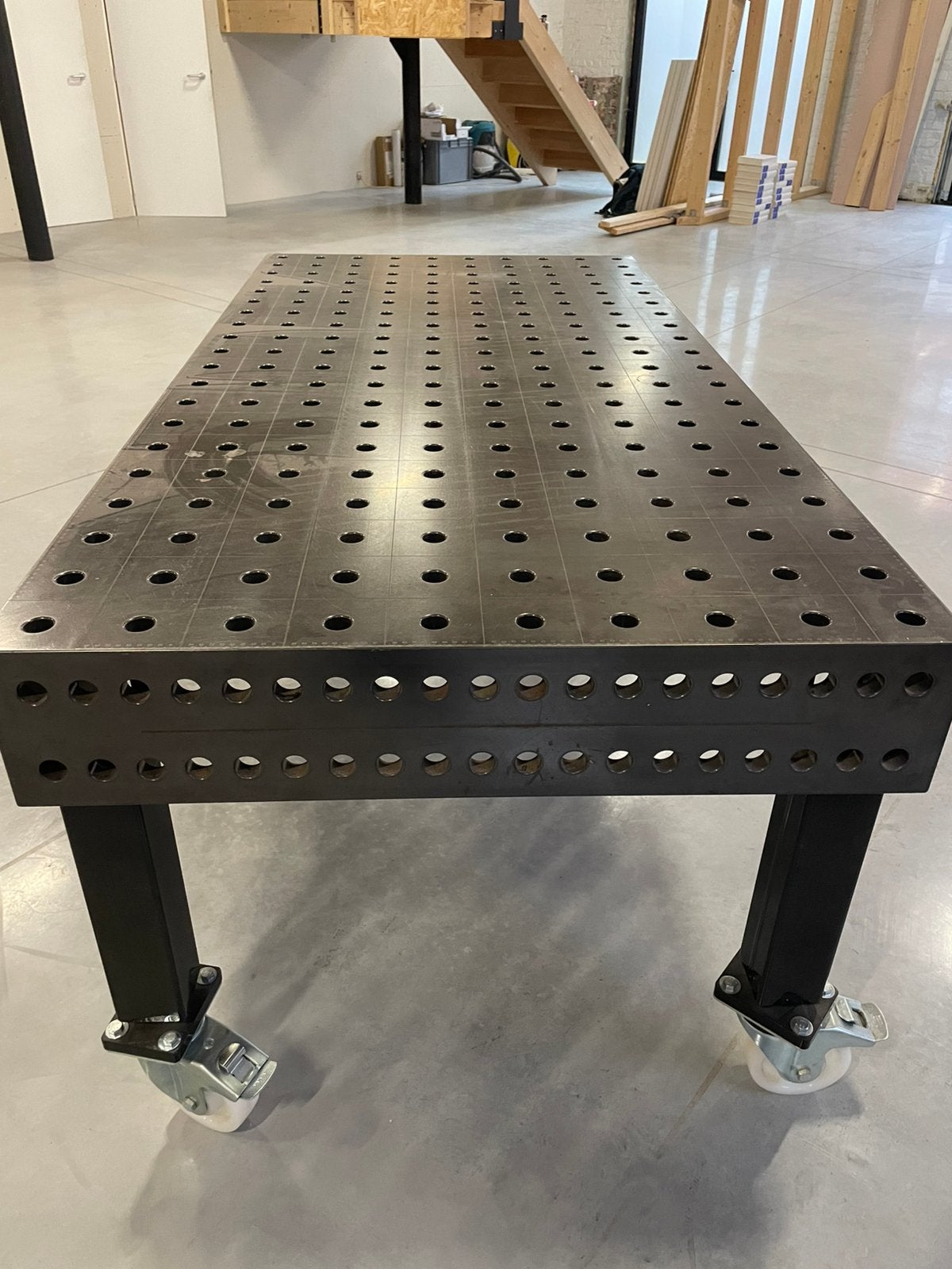 Table Siegmund 2mx1m, Enlèvement, Comme neuf, 70 à 120 cm