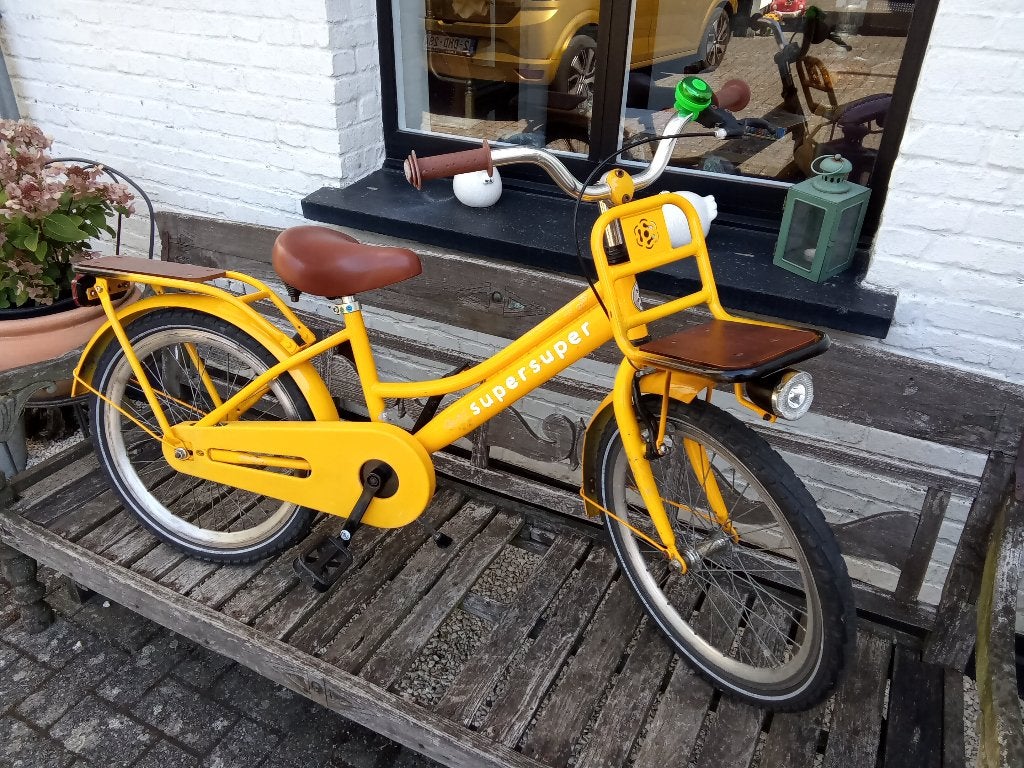 Kinderfiets (meisjes) 20 inch in mooie staat, Fietsen en Brommers, Fietsen | Kinderfietsjes, Ophalen, Gebruikt, Terugtraprem, 20 inch of meer