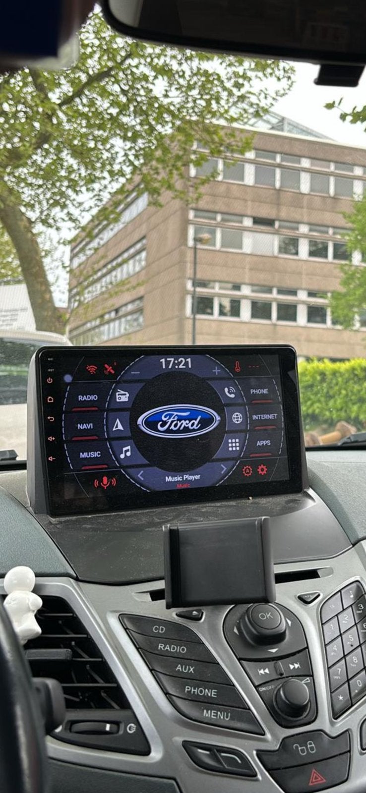 Ford fiesta android scherm, Auto diversen, Ophalen, Gebruikt